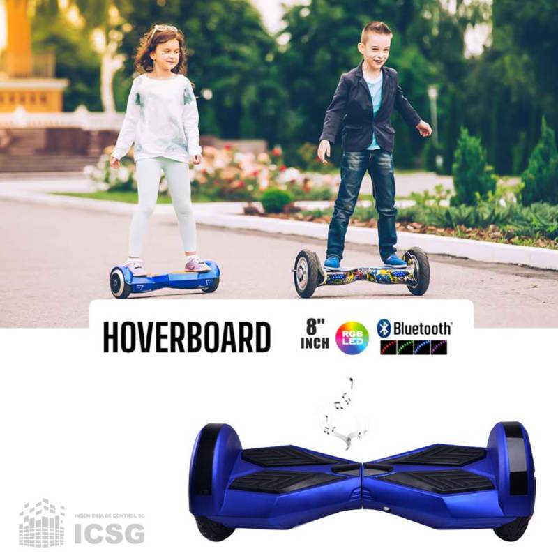 Hoverboard Smart Balance -llanta 8 Pulgadas-led - Bluetooth GENERICO