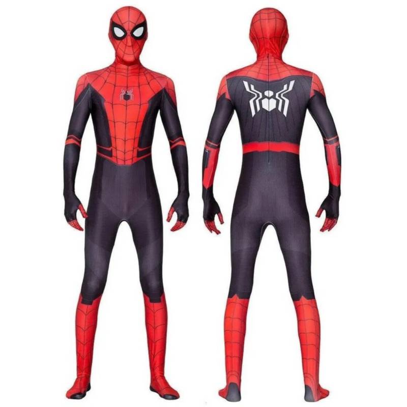 Traje de disfraz de cosplay de spiderman para niños adultos OEM