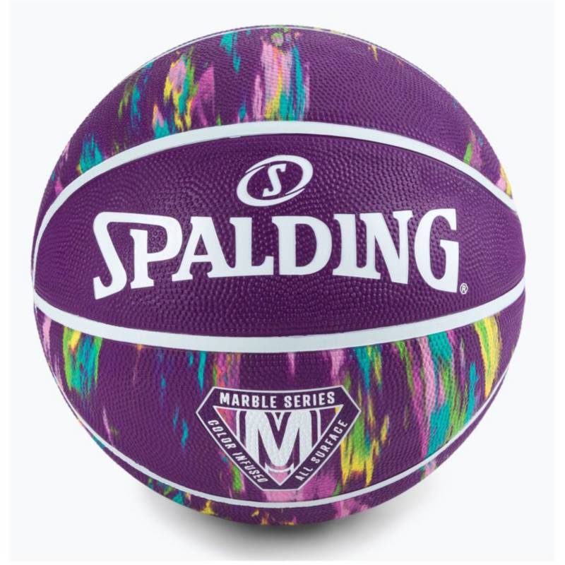 SPALDING - Pelota de basket spalding marble series purple 84412z 6
