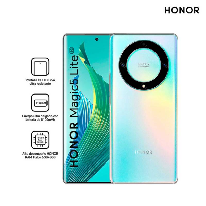 HONOR - Smartphone HONOR MAGIC 5 LITE 5G 6+128GB silver