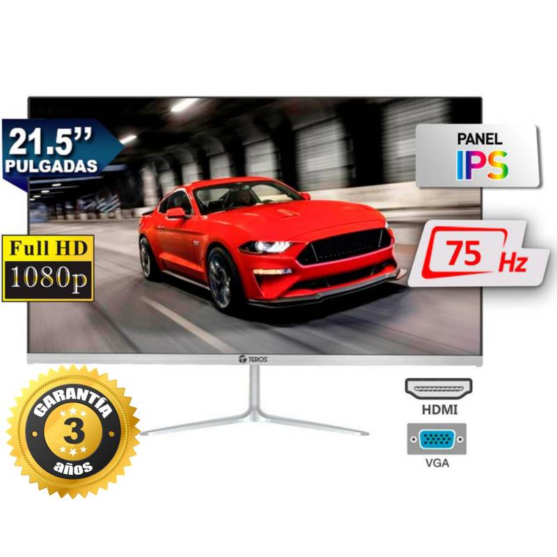 Monitor Gaming Teros TE-F240W4, 23.8 IPS, FULL HD, VGA