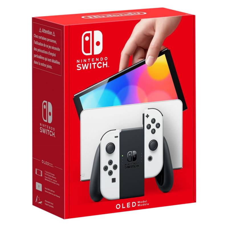 NINTENDO - Nintendo Switch Modelo OLED  BLANCO AMERICANA