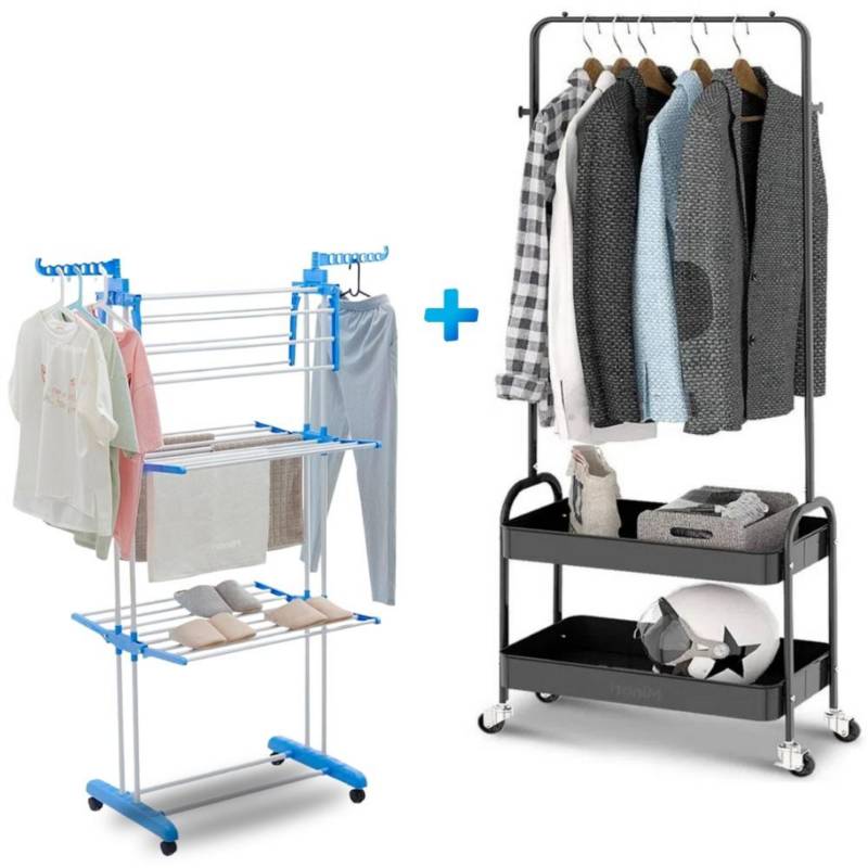 Perchero Colgador Organizador Ropa X Premium N