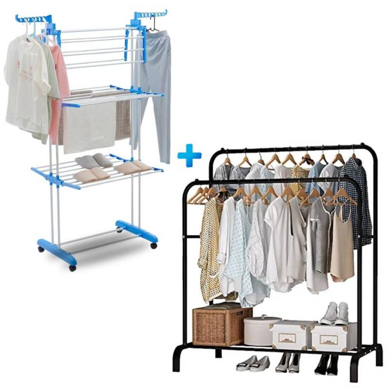 Perchero Colgador Organizador Ropa X Premium N