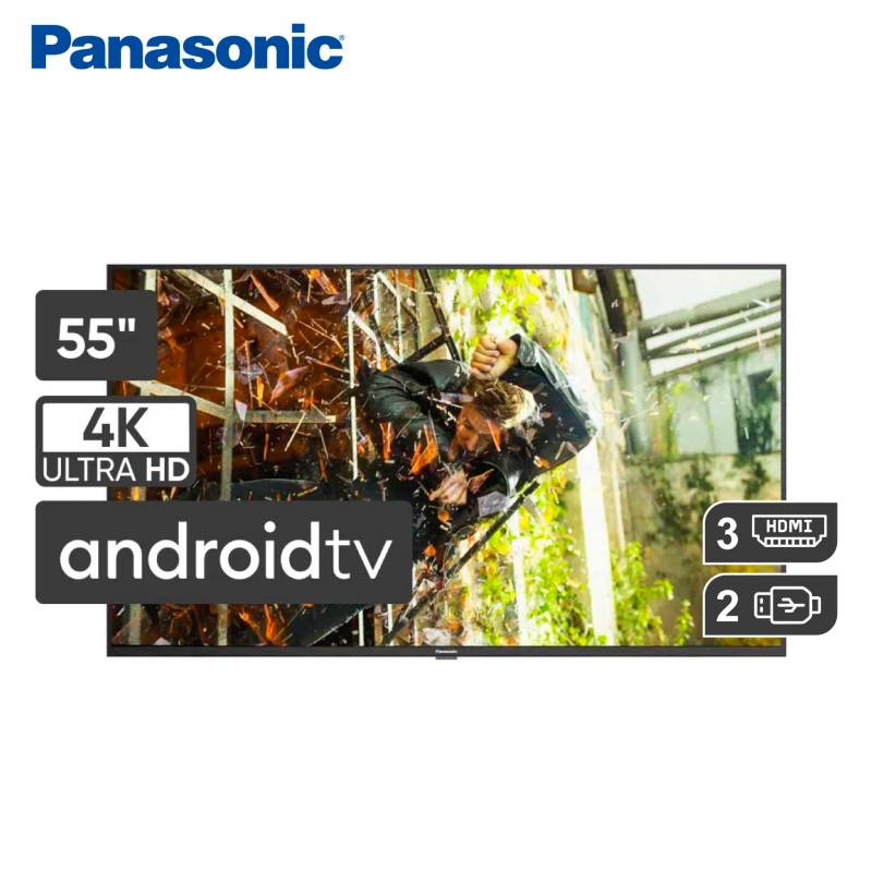 PANASONIC - Televisor PANASONIC LED 55 UHD 4K Smart TV TC-55HX550P