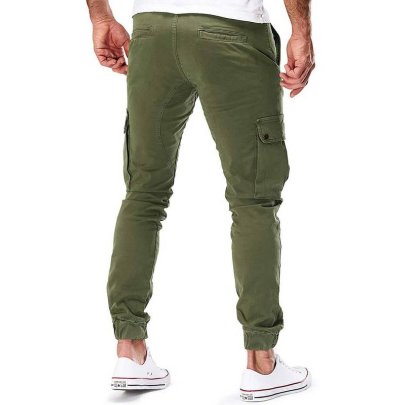 Pantalon jogger camuflado hombre s verde oferta en Tottus