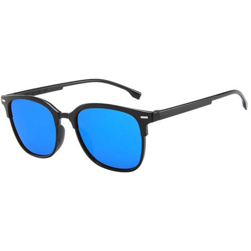 Hombres que conducen gafas de sol para hombres marco inquebrantable 100%  protección uv azul negro GENERICO
