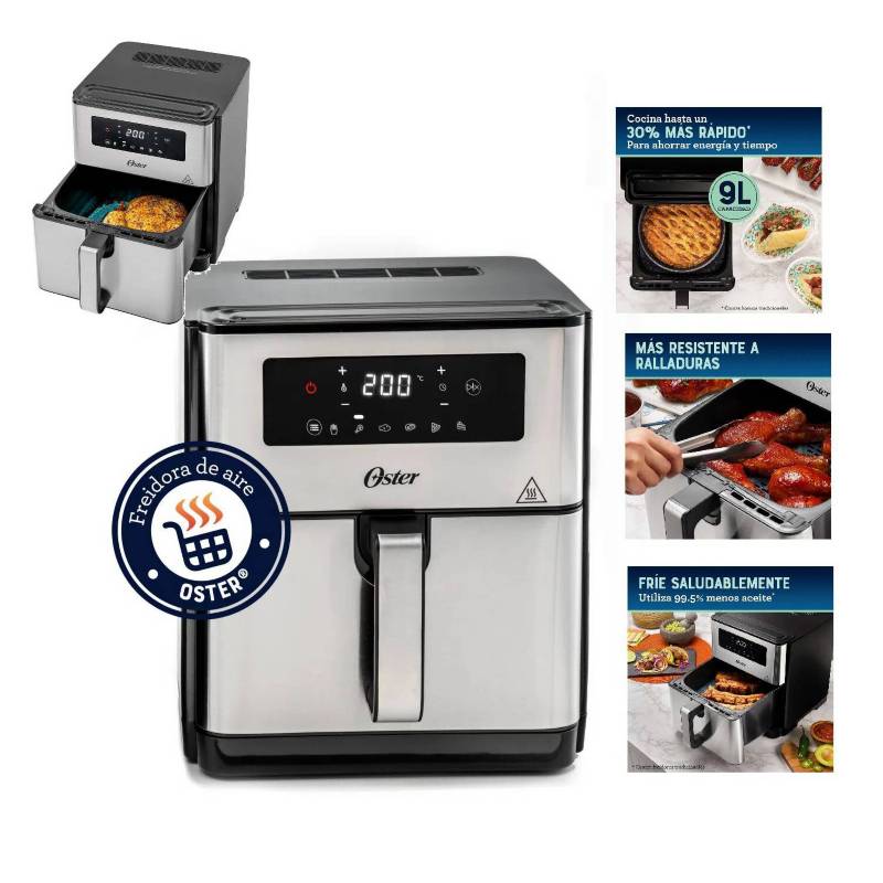 Freidora de Aire Digital 9 Lt CKSTAF90D – Kitchen Center