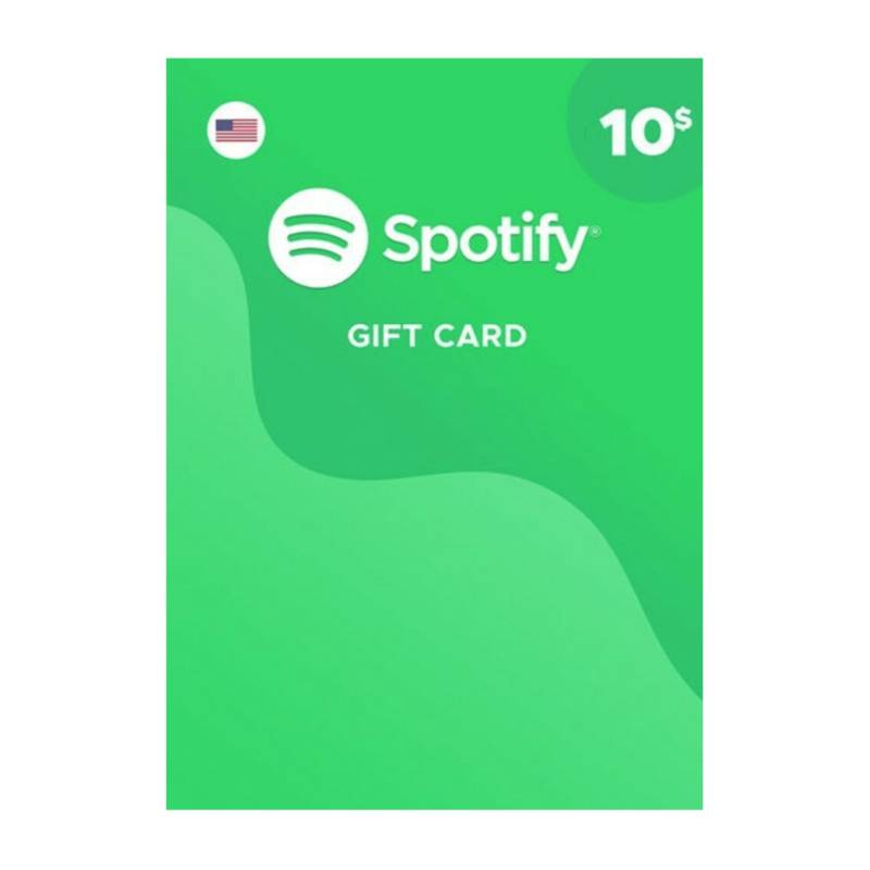 SONY - Spotify Tarjeta Regalo - 10 US - Region USA (Digital)