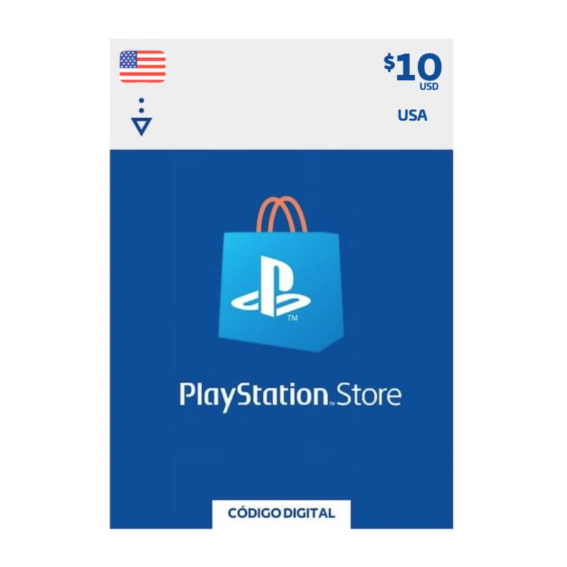 SONY - Playstation Tarjeta Regalo 10 Region USA Digital