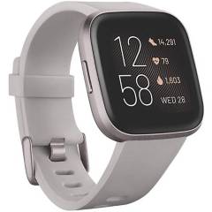 Fitbit Versa 2 Fitness Smartwatch (aluminio gris piedra/niebla)