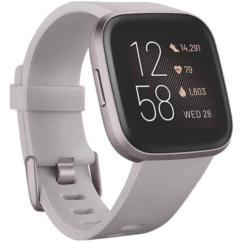 FITBIT - Fitbit Versa 2 Fitness Smartwatch (aluminio gris piedra/niebla)