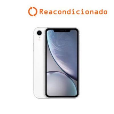 REACONDICIONADO Celular Apple iPhone XR 128GB - Blanco