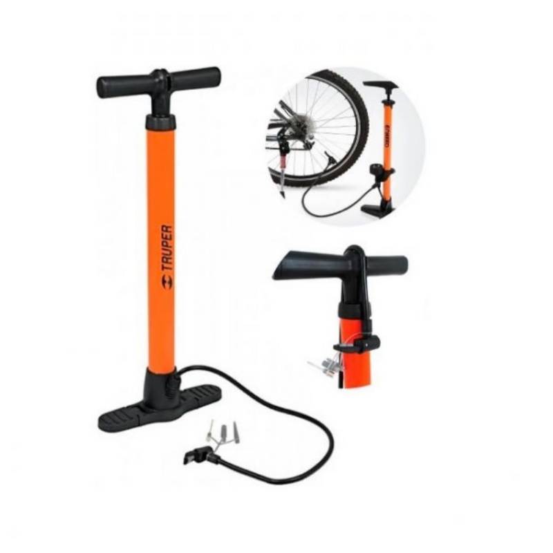 Inflador para Bicicleta Bomba de Aire 100 PSI Truper TRUPER