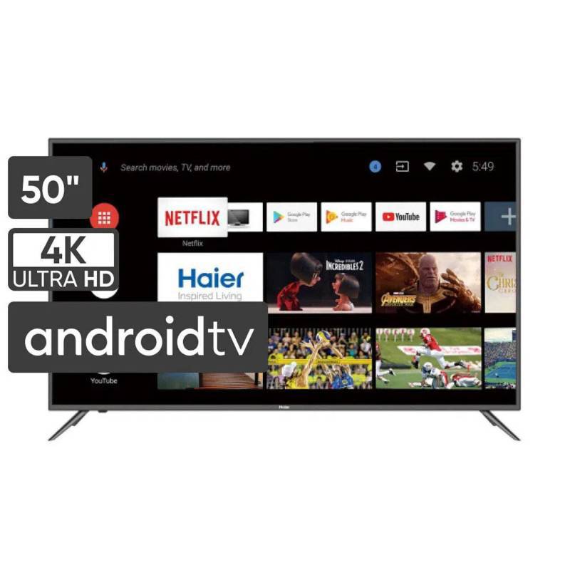 HAIER - Televisor Led Smart Tv 4K 50 LE50K6500DUG