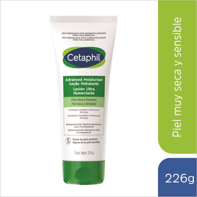 CETAPHIL - Cetaphil Loción Ultra Humectante para piel seca y sensible