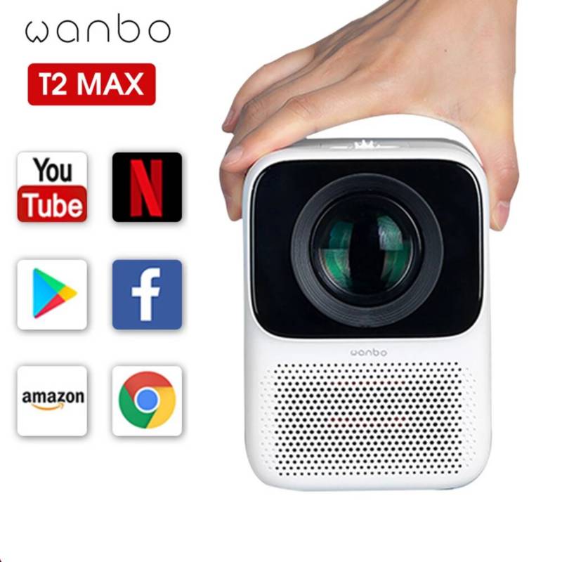 Proyector Xiaomi Wanbo T2 Max 1080p Reales Android HDMI LED