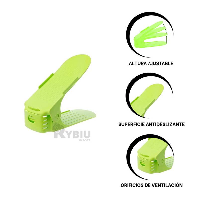 Organizador Plastico Zapatos Plegable Multifuncional BUYPAL