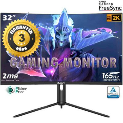 Monitor Teros Gaming Curvo Te-7350n 34 QHD 2K 165Hz 1ms
