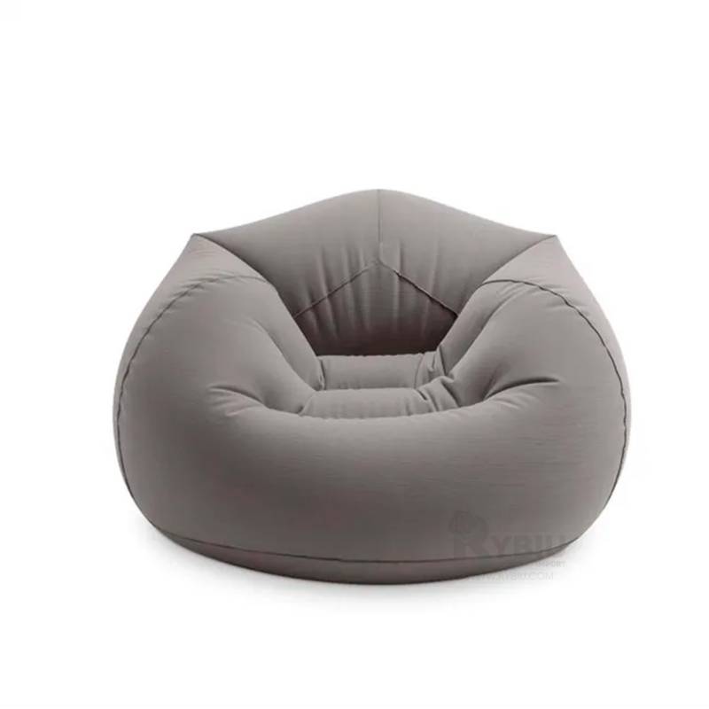 Sofa Puf de Color Plomo para Dormitorio GENERICO