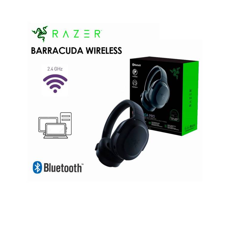 Audifono Gaming Razer Barracuda Wireless Multi Plataforma BTTHX