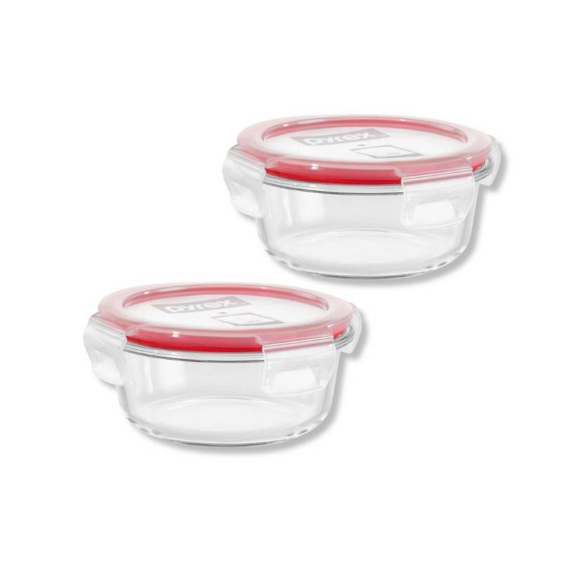 PYREX Dulcera Con Tapa X3 transparente