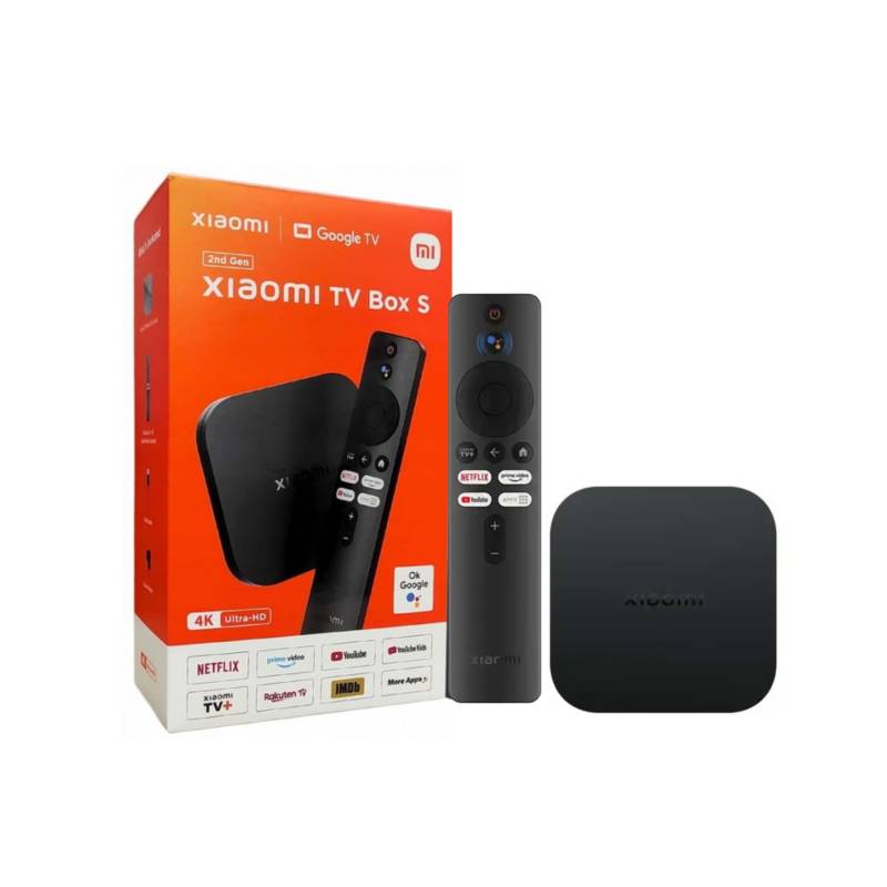XIAOMI - Xiaomi Mi TV Box S 4K 2nd Gen Android TV Negro