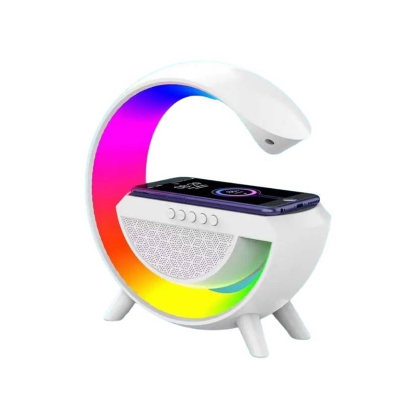 Parlante Cargador Inalámbrico G 4 en 1 Rainbow Light BUYPAL