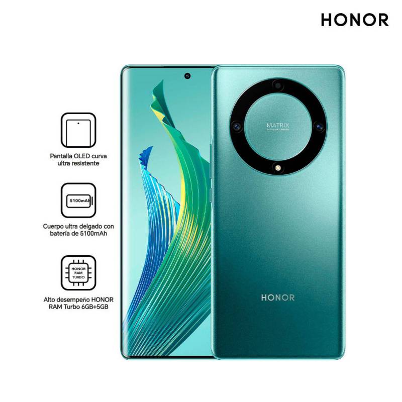 HONOR - Celular Honor Magic 5 Lite 6GB 128GB - Verde Esmeralda
