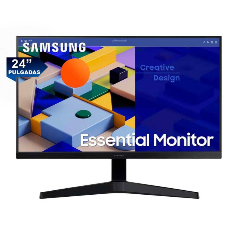 SAMSUNG - Monitor Samsung 24 Full Hd Ls24c310ealxpe Panel Ips