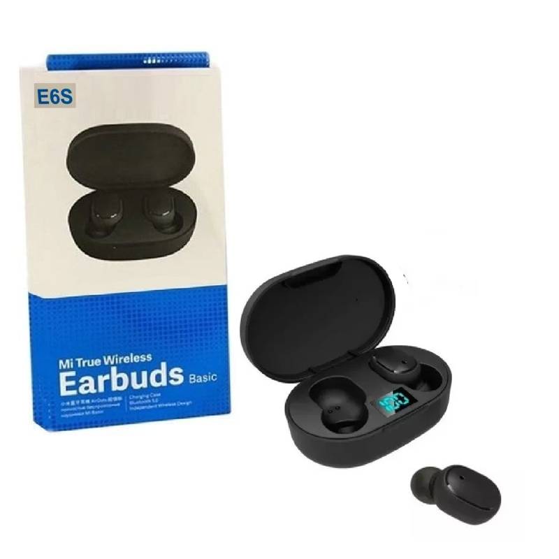 Auriculares inalámbricos E6S true wireless