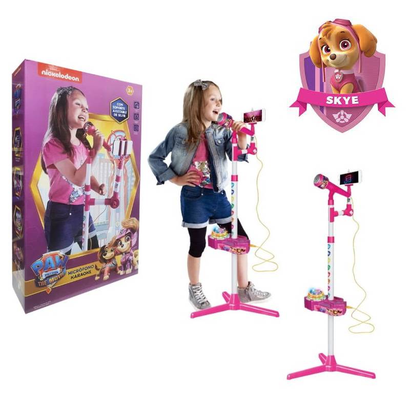 Winique Micrófono de karaoke para niños con Bluetooth y luces LED, juguetes  divertidos 5 en 1, para el hogar, KTV, fiesta de cumpleaños, relleno de