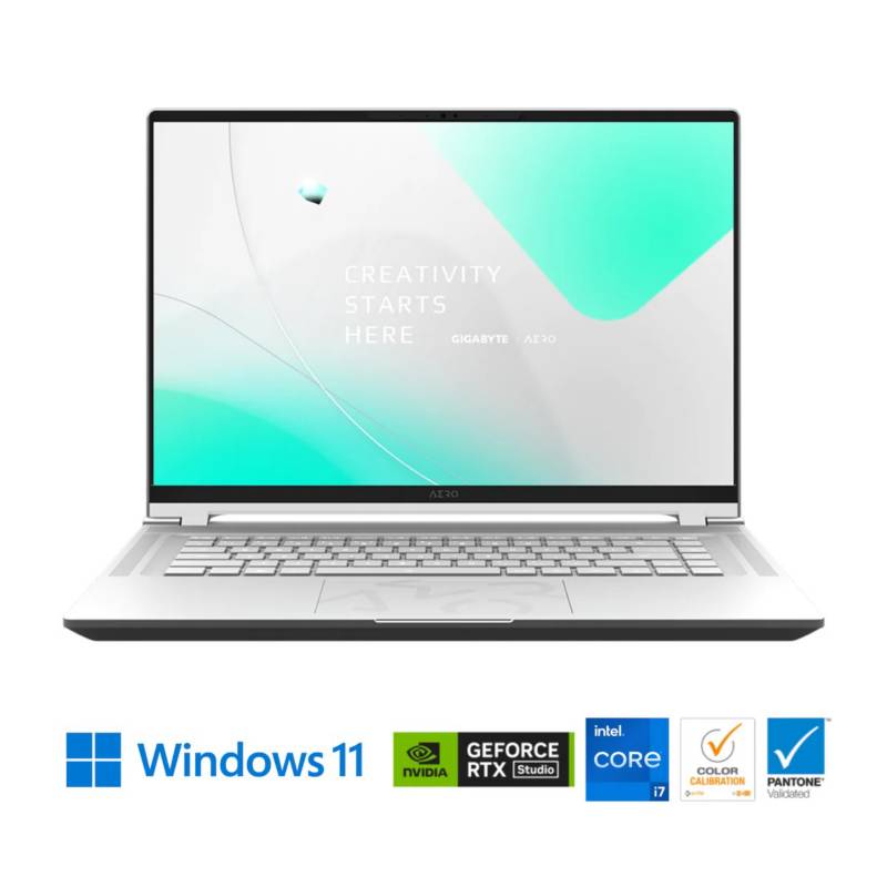 GIGABYTE - Laptop Gigabyte Aero 16 OLED Core i7-13700H 16GB, SSD 1TB, RTX-4060 8GB, 16" UHD, Windows 11