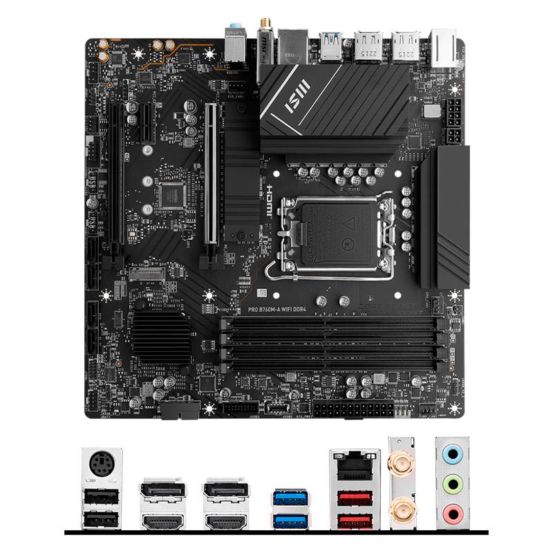 PRO B760M-A WIFI DDR4 - B760/LGA1700/DDR4/mATX