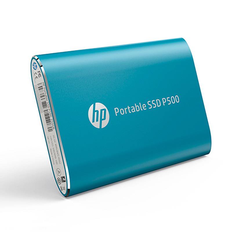 Disco Duro Externo Portable HP SSD 250GB Plateado