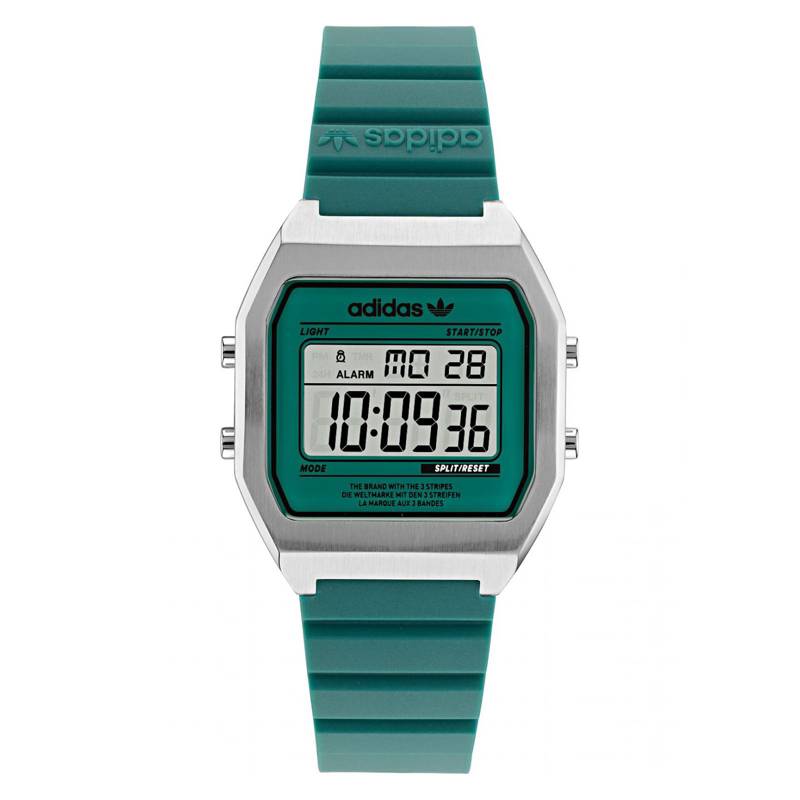 ADIDAS - Reloj Para Hombre Adidas Street Digital Two  Aost22076 Verde hombre