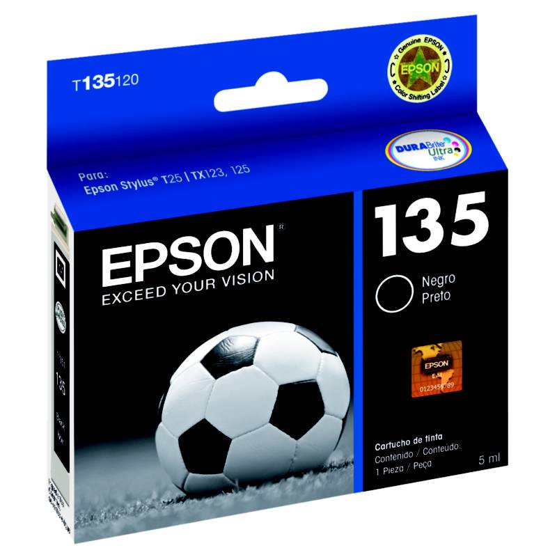 EPSON - Epson Cartucho de Tinta T135120 Negra 