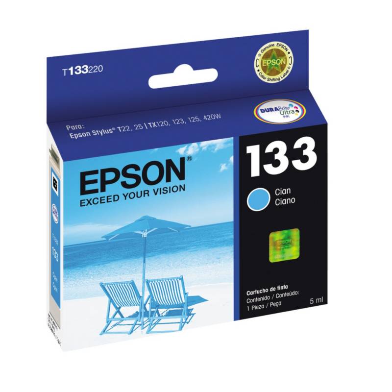 EPSON - Tinta  T133220  Cyan