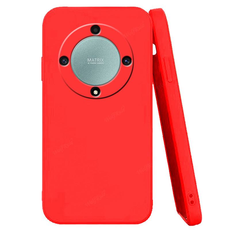 Funda Silicona Líquida Ultra Suave Huawei Honor Magic 5 Lite 5g Color Roja  con Ofertas en Carrefour