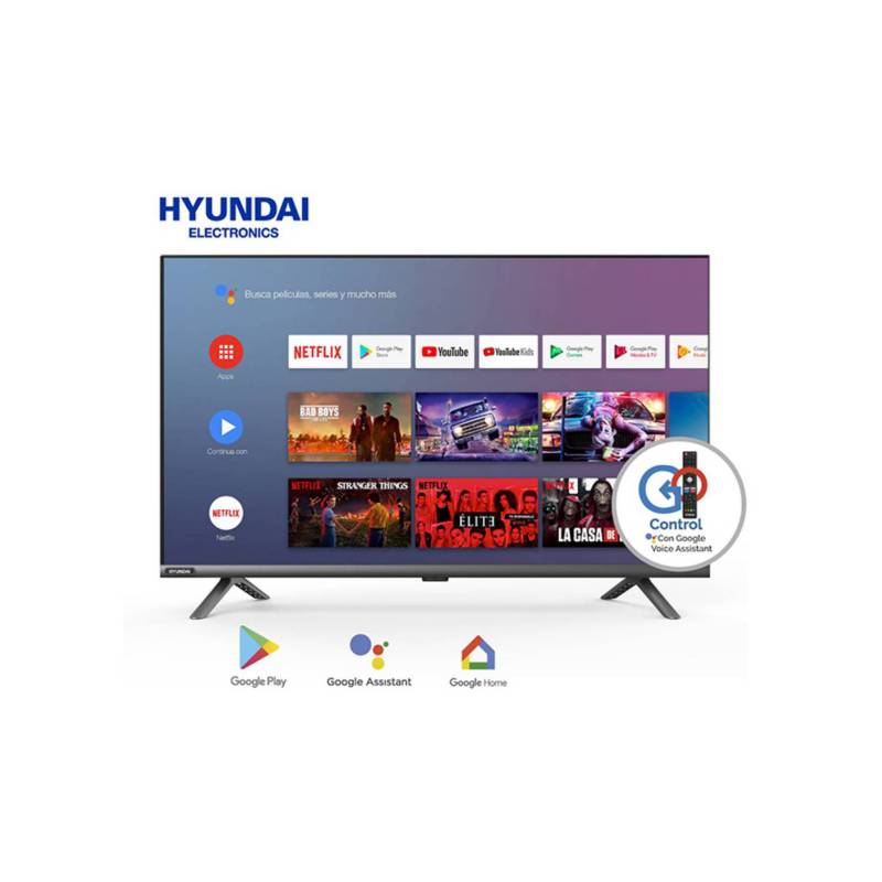 HYUNDAI - Televisor Hyundai 32” Android TV HYLED3248AiM
