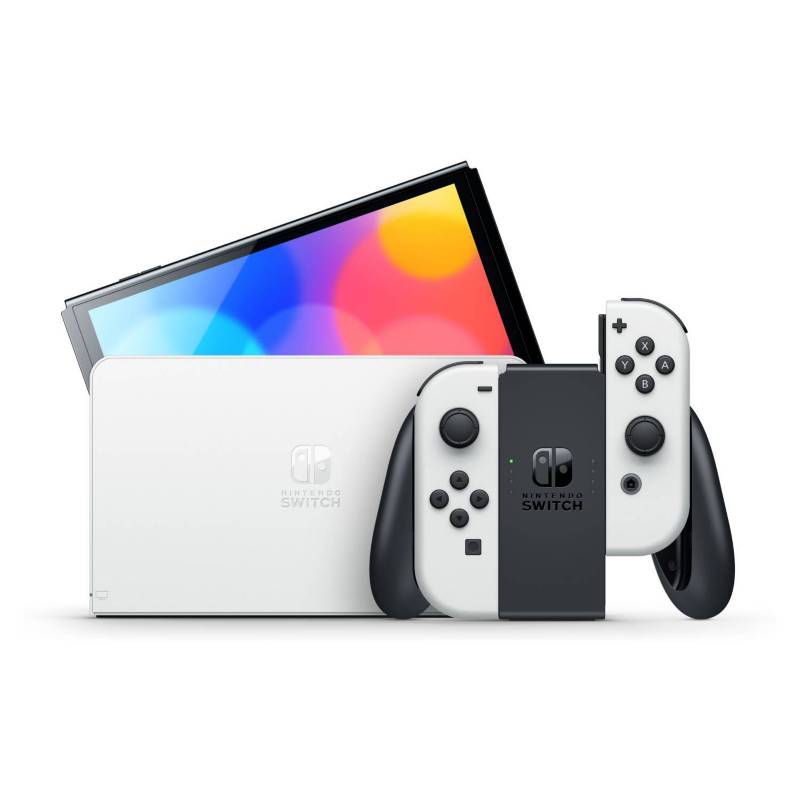 NINTENDO - Consola Nintendo Switch OLED Blanca - 64 GB Almacenamiento