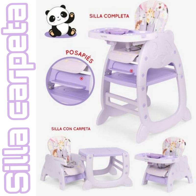 Silla de Comer Bebe 3 en 1 Yaris YAMP