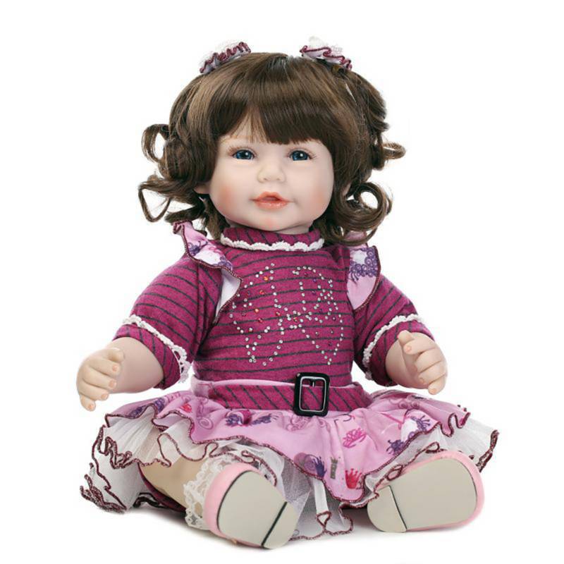 Muñeca bebe reborn vinilo de silicona juguetes para 50cm LIANYUN