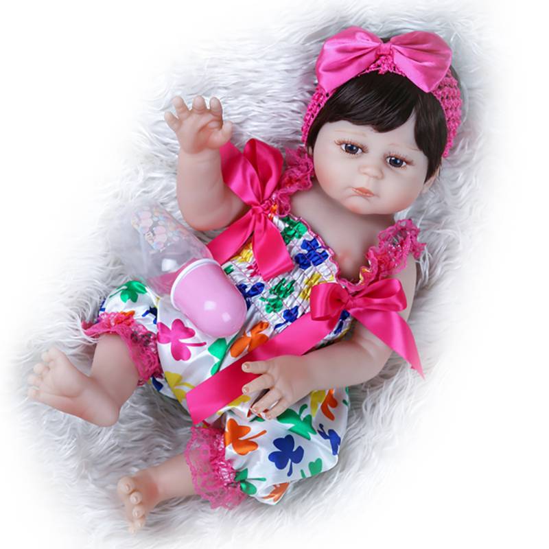 LIANYUN Muñeca bebe reborn vinilo de silicona juguetes para 48cm