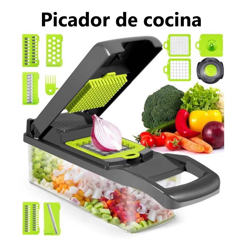 Rallador Cortador De Verdura Picador Manual Cocina Slicer