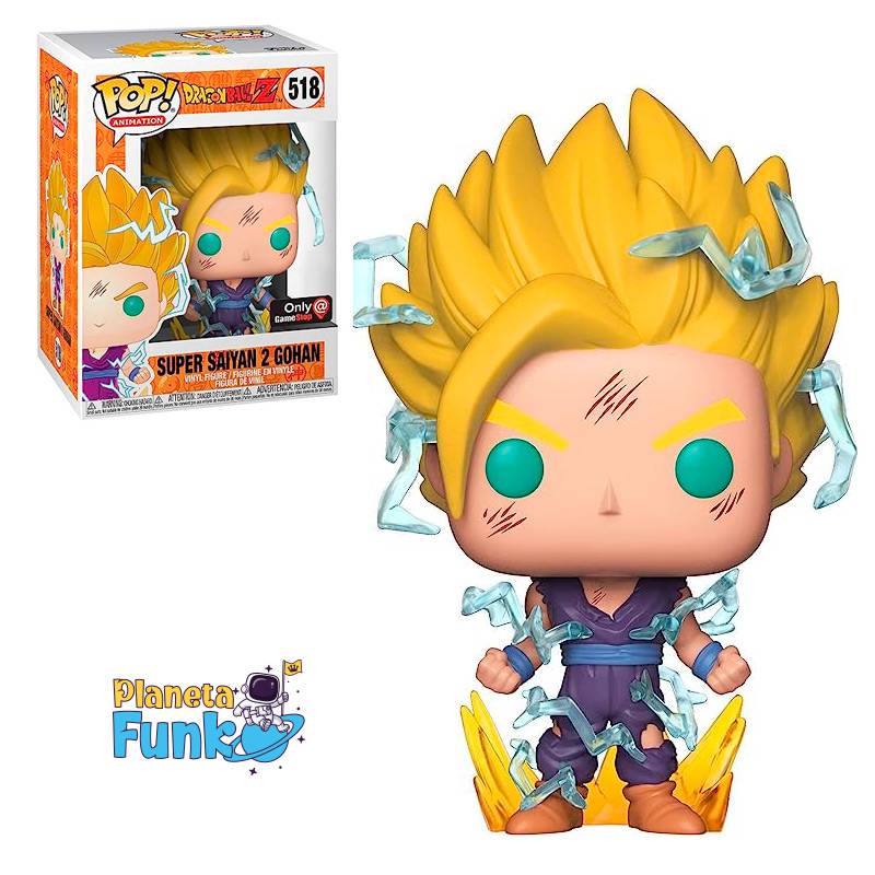 Funko Pop Dragon Ball Z Super Saiyan 2 Gohan 518 Exclusivo Funko 9680