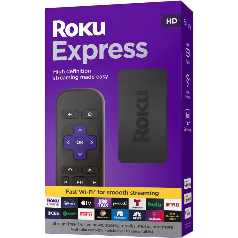 ROKU - Roku Express HD Streaming Player Mod 3930X - No Fire TV Stick Lite