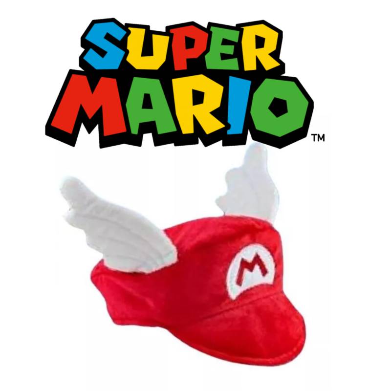 Gorra Mario Bros Con Alas