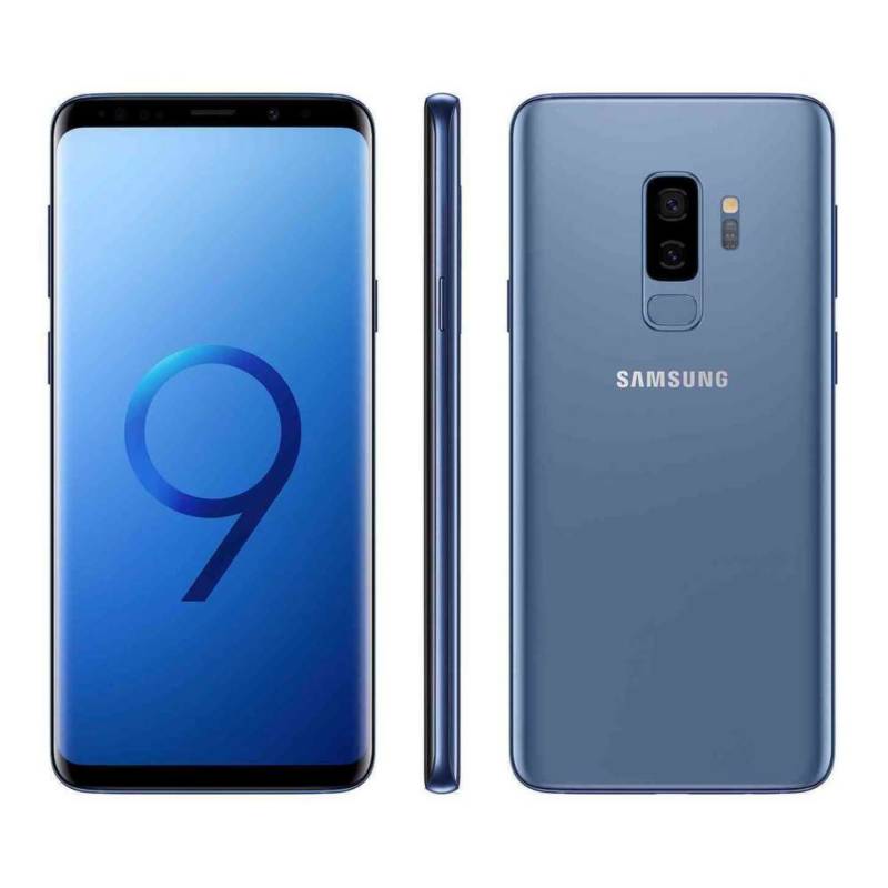 SAMSUNG - Samsung Galaxy S9 Plus 64GB Grado A Azul Reacondicionado