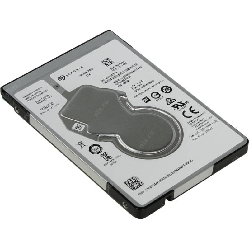 SEAGATE - Disco Duro para Laptop 1TB Seagate Mobile HDD